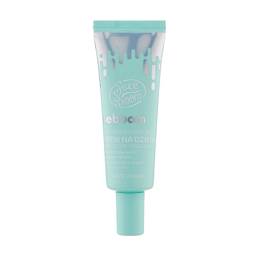 Матувальний та зволожувальний крем для обличчя Face Boom Magic Blur Cream з блюр-ефектом, 50 мл