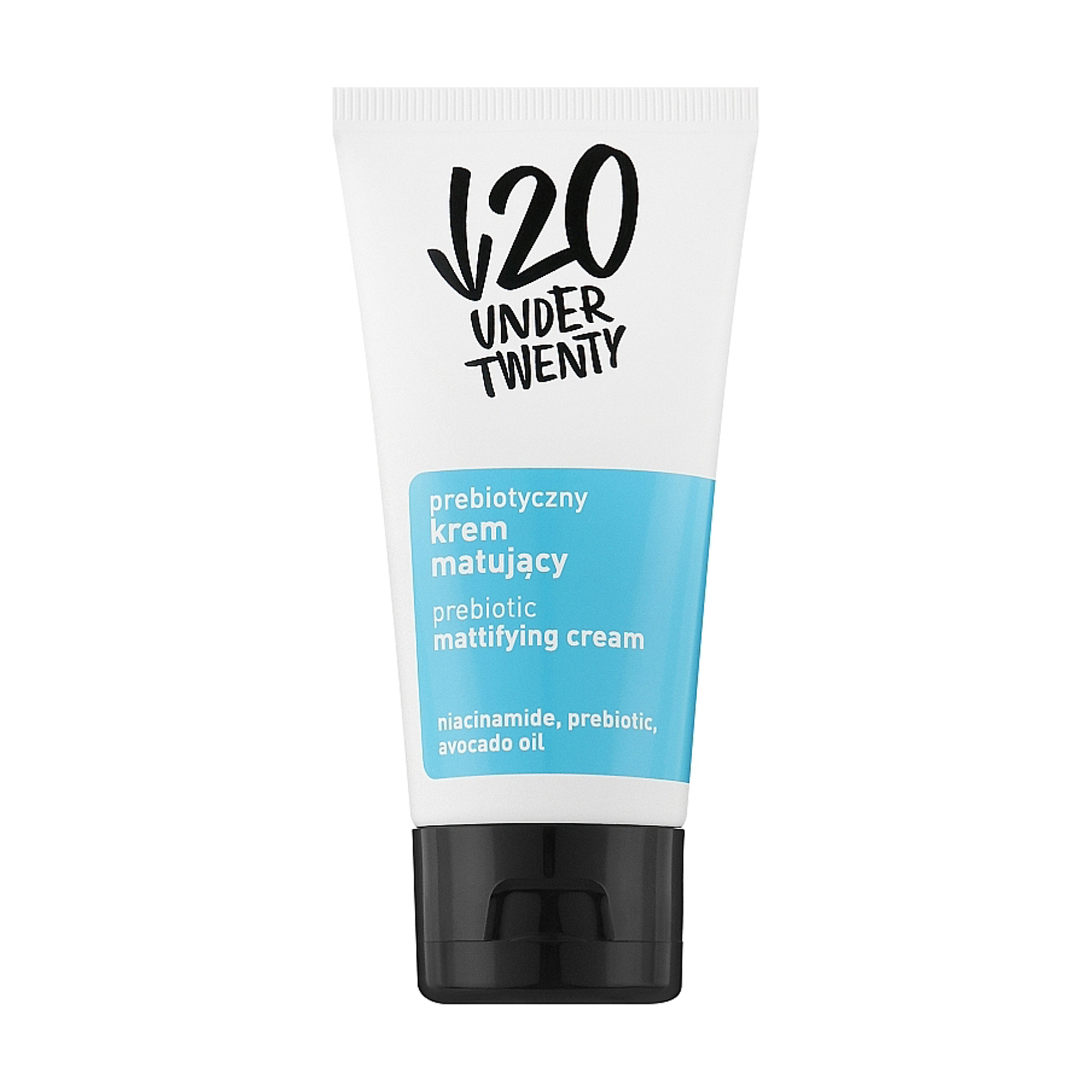 Уцінка! Матувальний пробіотичний крем для обличчя Under Twenty Prebiotic Mattifying Cream, 50 мл